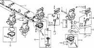 CARBURETOR COMP. PARTS