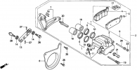 REAR BRAKE CALIPER