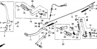 FOOTPEGS / GEARSHIFT BRAKE PEDALS / STANDS