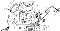 WIRE HARNESS / BATTERY / IGNITION COIL / RIGHT SIDE COVER
