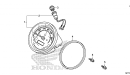 Измерительные приборы для мотоцикла HONDA VT1300CR A2012 г. 