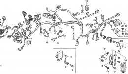 WIRE HARNESS for мотоцикла HONDA ST1100A A1997 year 
