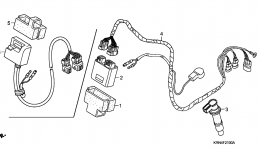 WIRE HARNESS for мотоцикла HONDA CRF250R A/A2004 year 