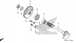 BALANCER для мотоцикла HONDA CRF450X AC2013 г. 
