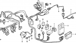 Проводка для мотоцикла HONDA GL1500C AC1999 г. 