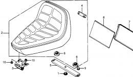 SEAT for мотоцикла HONDA NU50 AA1983 year 