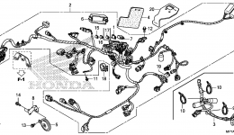 WIRE HARNESS / HORN for мотоцикла HONDA VT1300CR A2012 year 