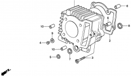 CYLINDER for мотоцикла HONDA Z50R A1994 year 
