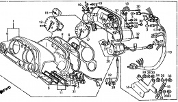 INSTRUMENTS для мотоцикла HONDA CB700SC AC1985 г. 