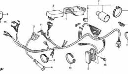WIRE HARNESS for мотоцикла HONDA XR250L A1996 year 