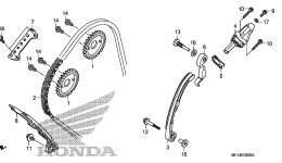 CAM CHAIN / TENSIONER for мотоцикла HONDA CBR600RR 2A/A2008 year 