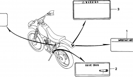 YUMBO | каталог запчастей для мотоцикла HONDA XR200R A 1994 г 