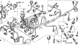 WIRE HARNESS for мотоцикла HONDA VFR800 A2009 year 