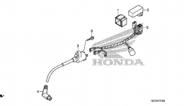 WIRE HARNESS / IGNITION COIL for мотоцикла HONDA CRF70F A2011 year 