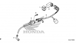WIRE HARNESS for мотоцикла HONDA CRF50F A2008 year 