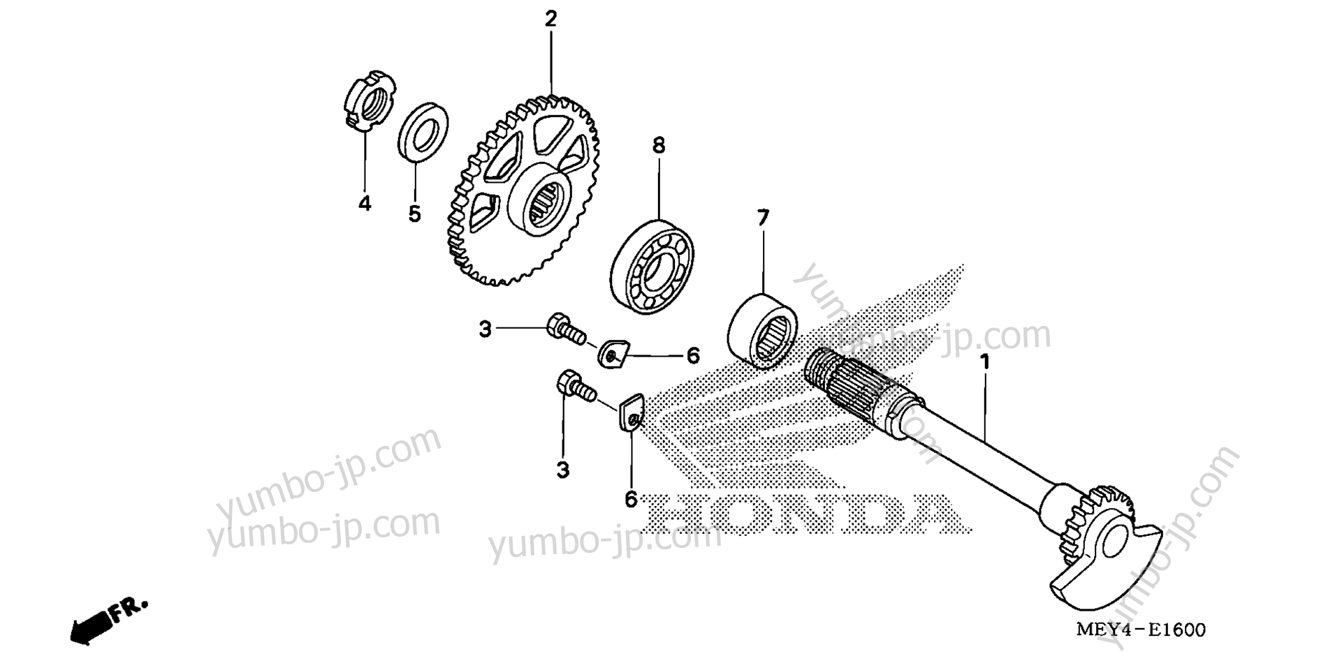 BALANCER для мотоциклов HONDA CRF450X AC 2012 г.