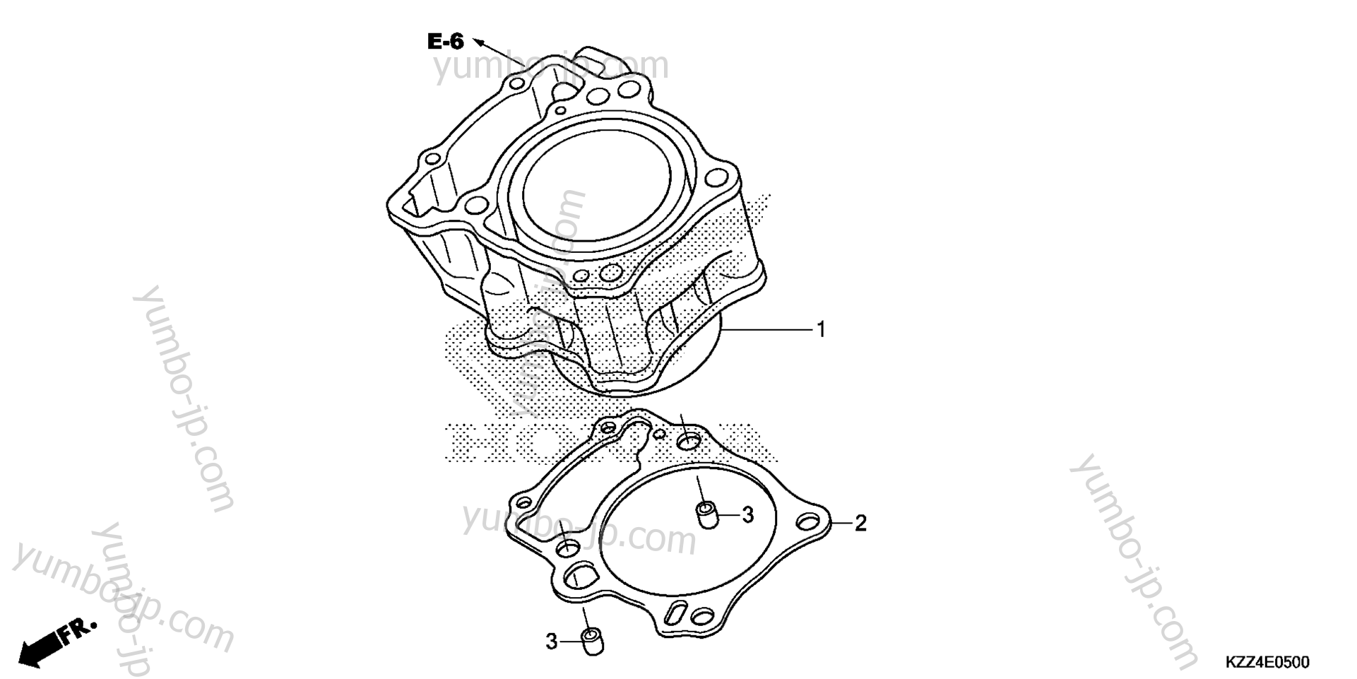 CYLINDER for motorcycles HONDA CRF250L AC 2013 year