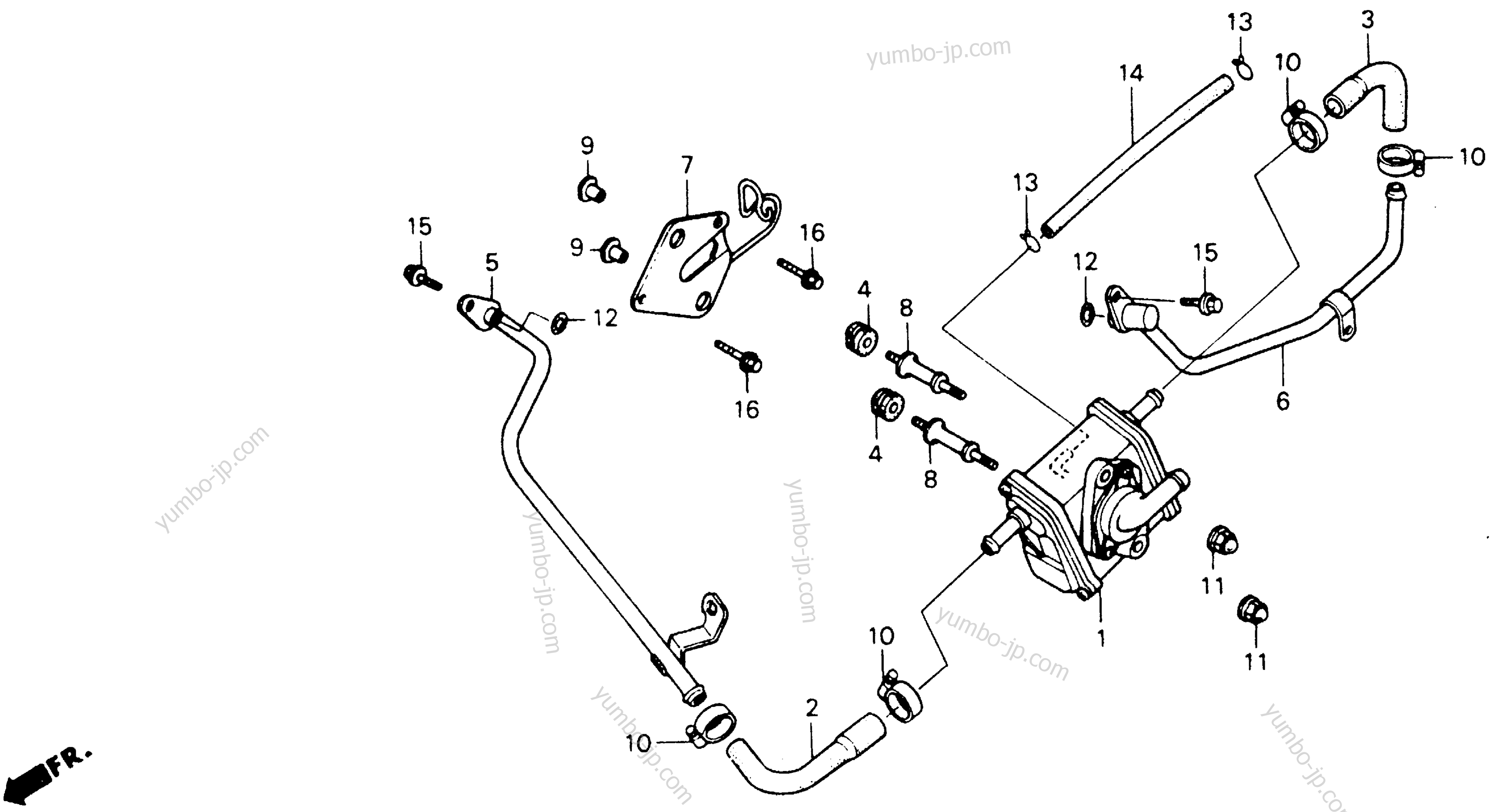 AIR SUCTION VALVE для мотоциклов HONDA CB125TT AC 1990 г.