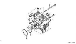 OTHER PARTS (H.S.T.) for двигателя HONDA GX160U1 QFE4