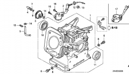 CYLINDER BARREL for двигателя HONDA GX200RT2 RDG4