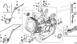 CYLINDER BARREL for двигателя HONDA GX390T2 QPW