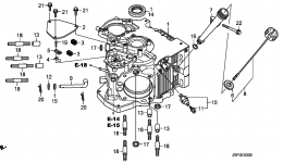 Крышка картера для двигателя HONDA GXV660R TAF