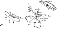 HANDLEBAR / HANDLEBAR COVER / WINDSCREEN