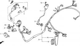 WIRE HARNESS for скутера HONDA SA50P A1996 year 