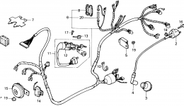 WIRE HARNESS for скутера HONDA SE50 A1987 year 