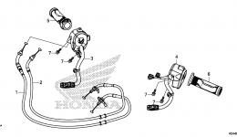SWITCH / CABLE для скутера HONDA NSS300 AC2015 г. 