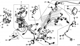 Проводка для скутера HONDA NSS300 AC2015 г. 