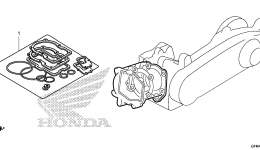 GASKET KIT A for скутера HONDA NHX110 A2010 year 