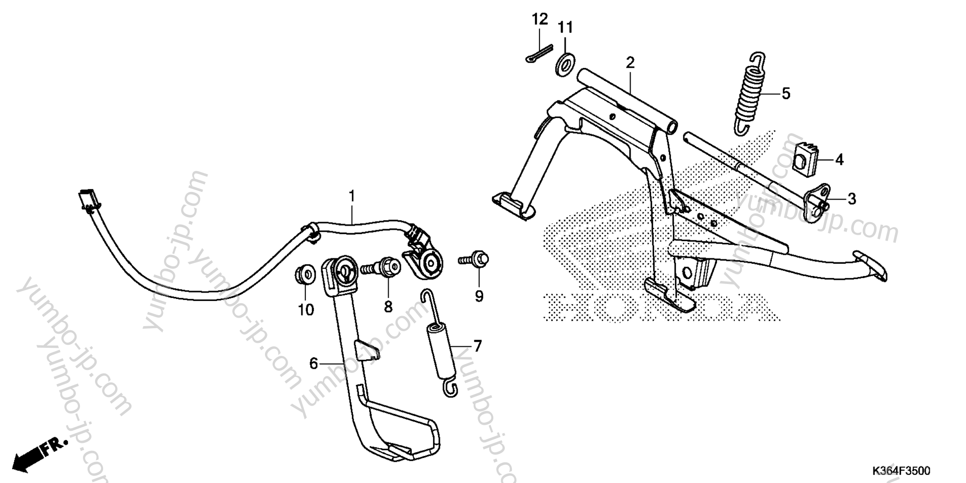 STAND for scooters HONDA PCX150 AC 2016 year