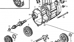 RIGHT SIDE COVER for культиватора HONDA F28K1 A