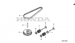 CAM PULLEY for культиватора HONDA FG110 AT