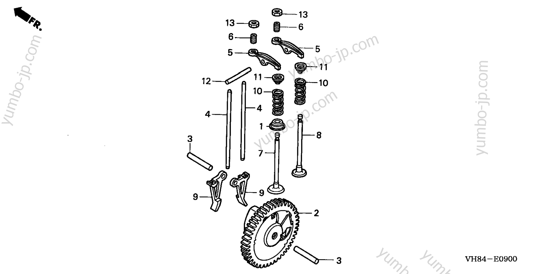 CAMSHAFT for trimmers HONDA HHT31S UNBA 