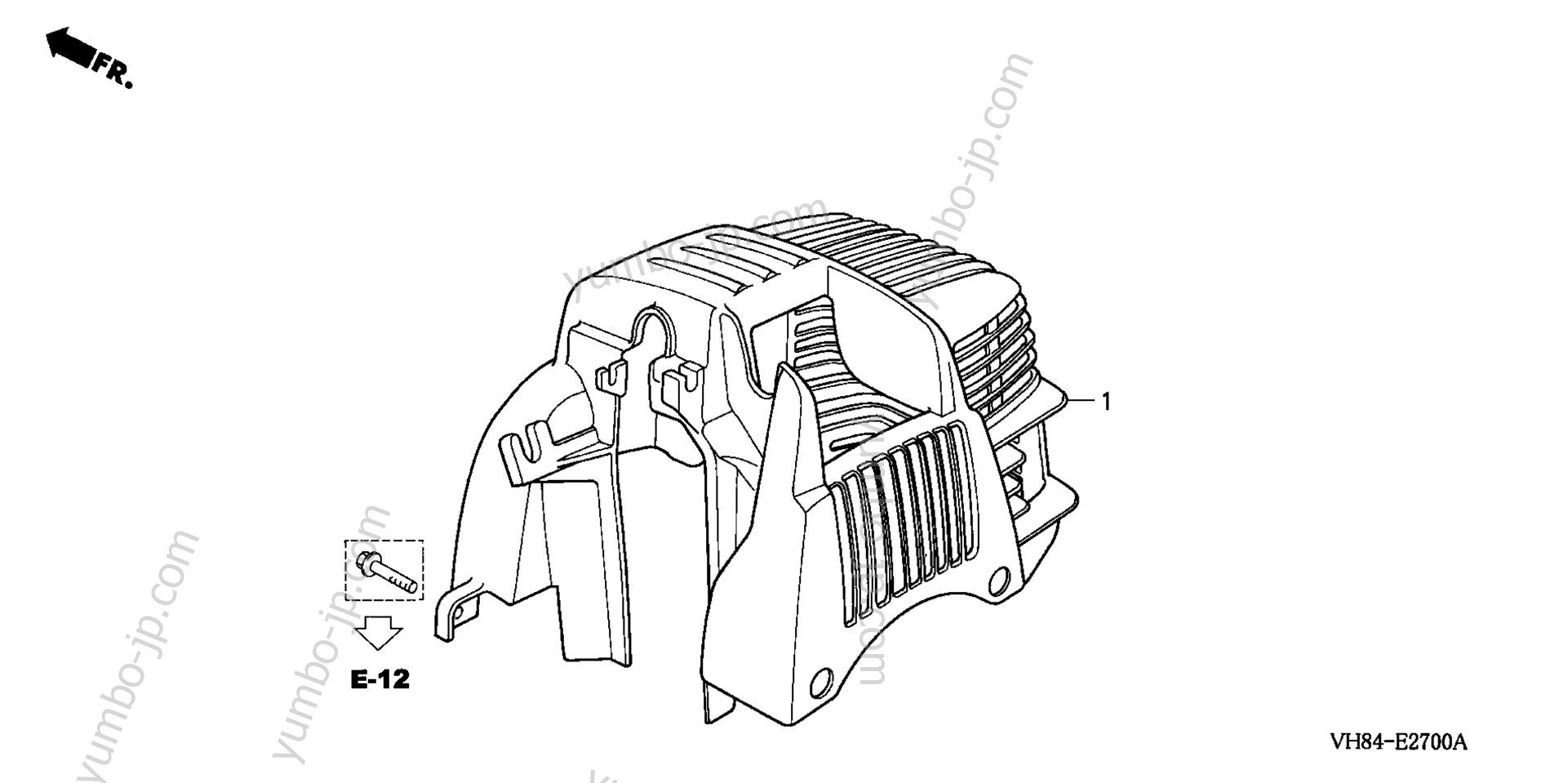 COVER for trimmers HONDA HHT31S UNBA 