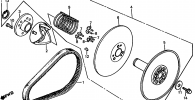 DRIVEN PULLEY / VARIABLE SPEED BELT