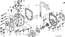 CASING for мотопомпы HONDA WX15 AX2/A