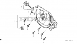 OIL CASE for мотопомпы HONDA WX15 AX2/A