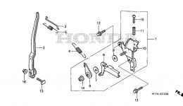 CONTROL for мотопомпы HONDA WX15 AX2