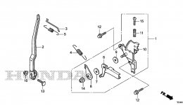 CONTROL (WX15T) for мотопомпы HONDA WX15T A