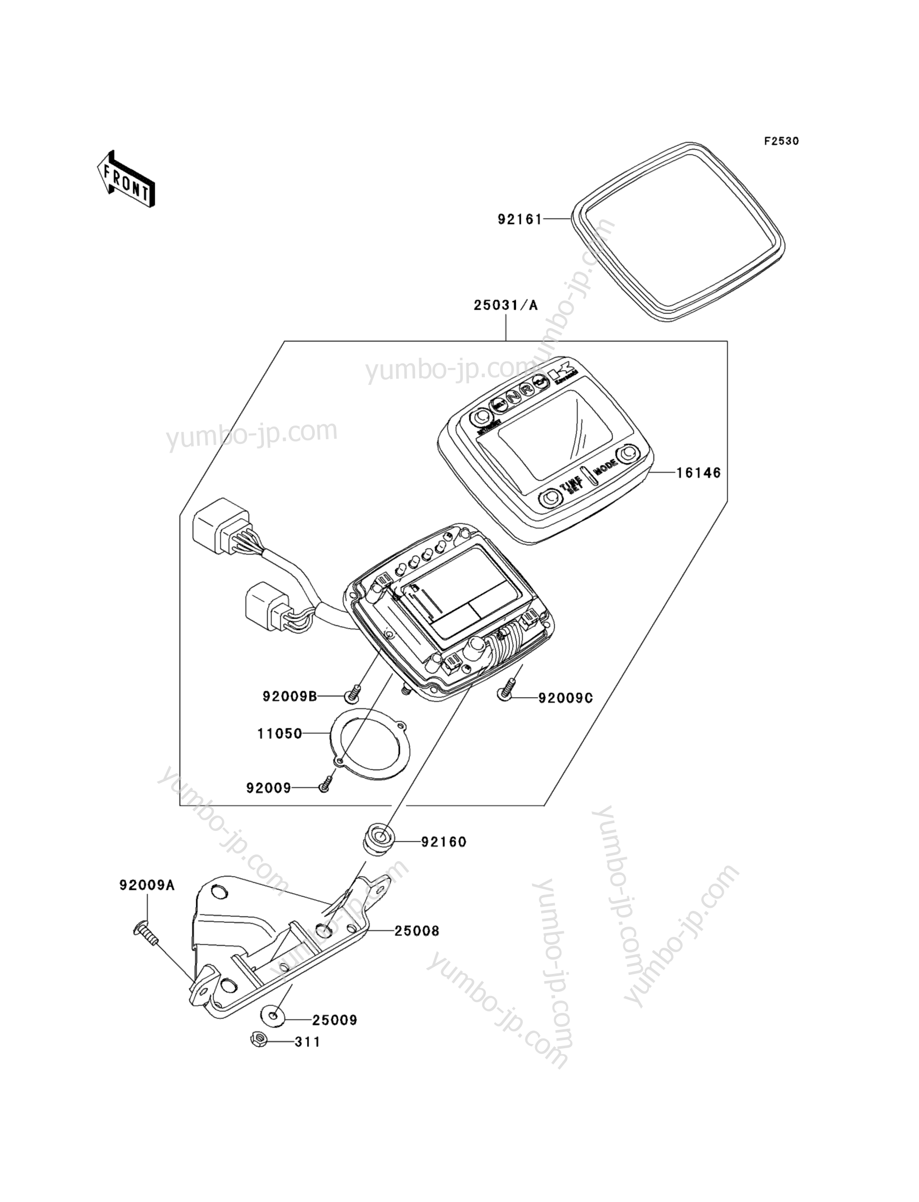 Meter(s) for ATVs KAWASAKI PRAIRIE 650 4X4 (KVF650-B2) 2003 year