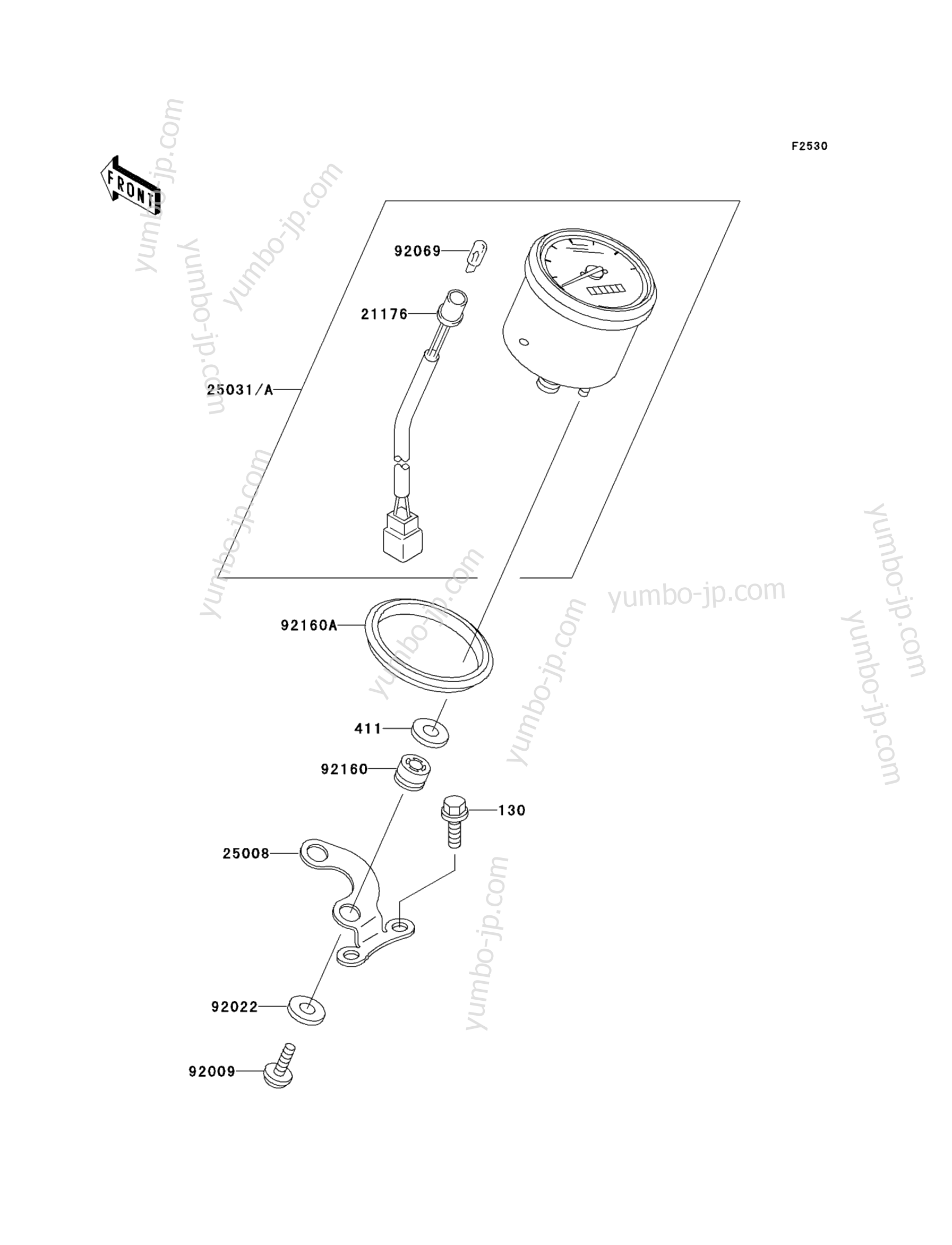 Meter(s) for ATVs KAWASAKI PRAIRIE 300 4X4 (KVF300-A2) 2000 year