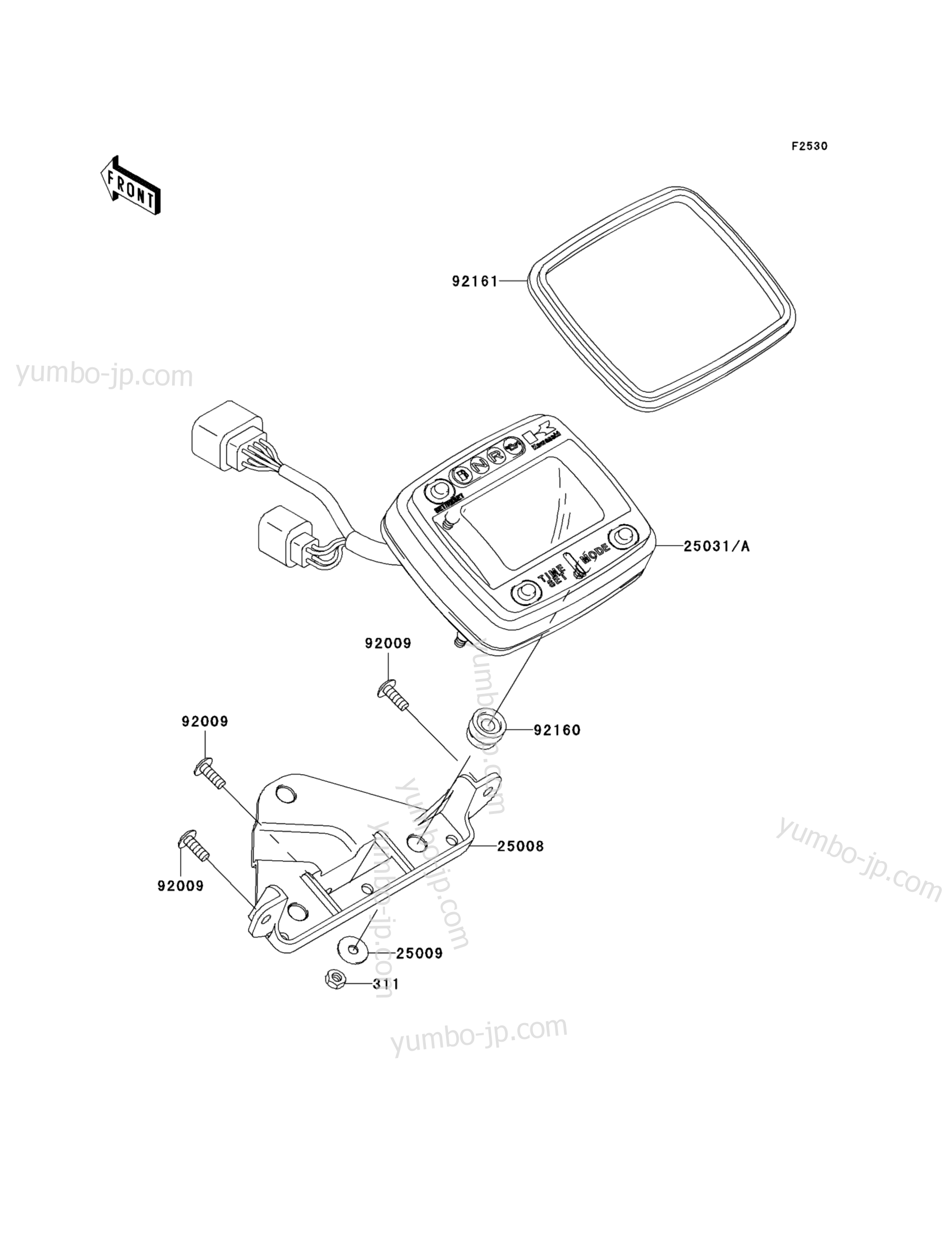 Meter(s) для квадроциклов KAWASAKI PRAIRIE 650 (KVF650-A1) 2002 г.