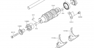 Gear Change Drum/Shift Fork(s)