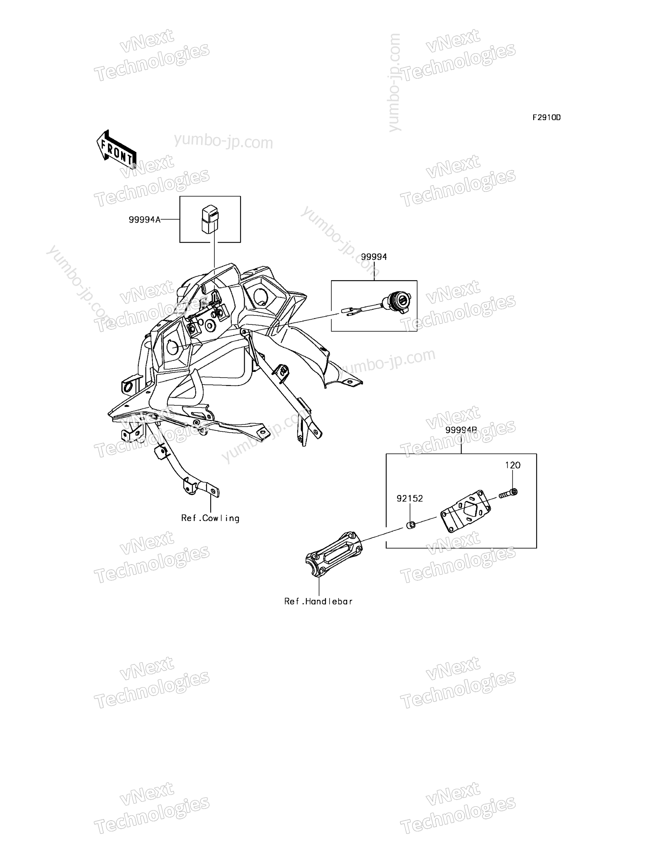 Accessory(DC Output etc.) for motorcycles KAWASAKI VERSYS 650 ABS (KLE650FHFA) 2017 year