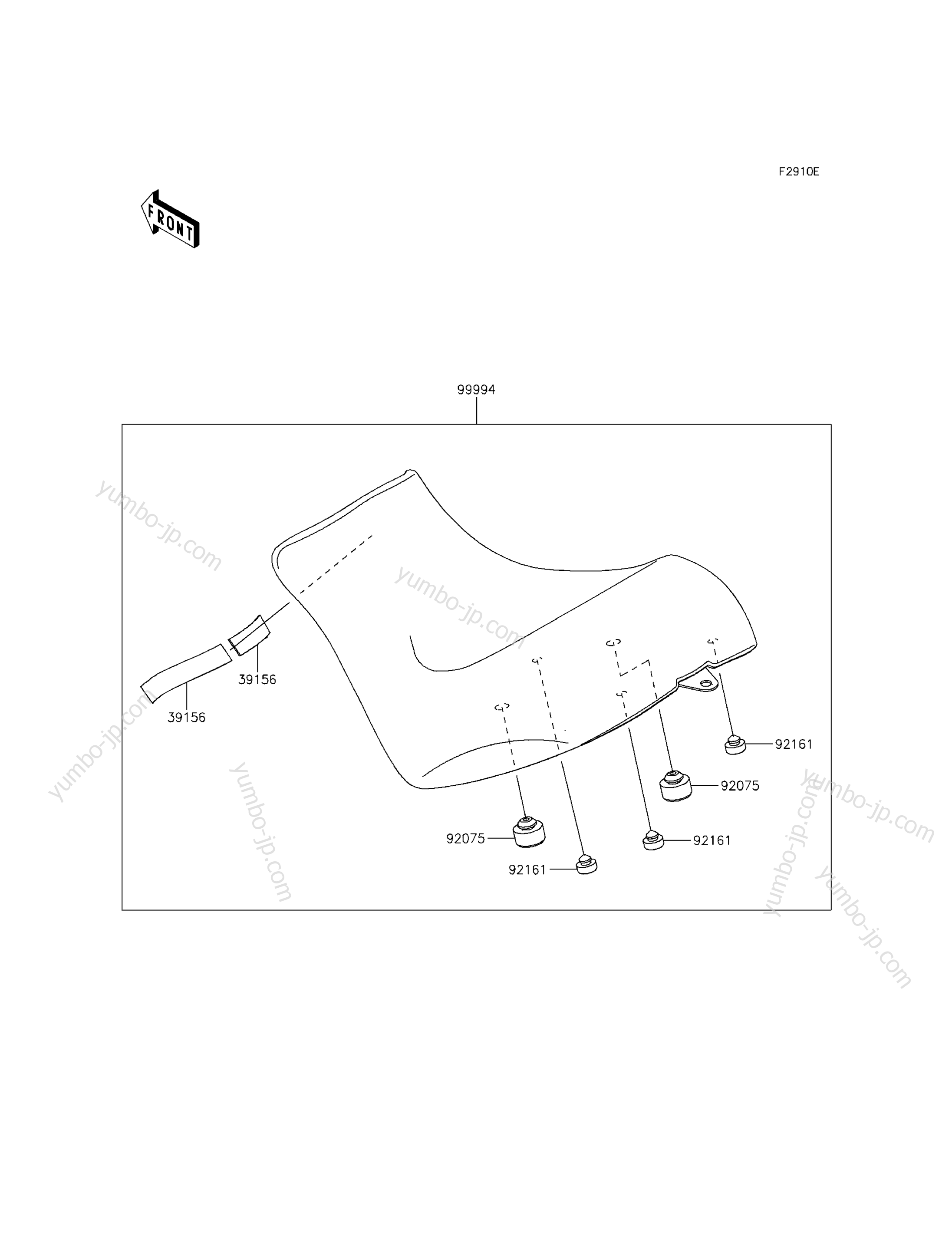 Accessory(Reduced Reach Seat) для мотоциклов KAWASAKI VULCAN S ABS (EN650BGFB) 2016 г.