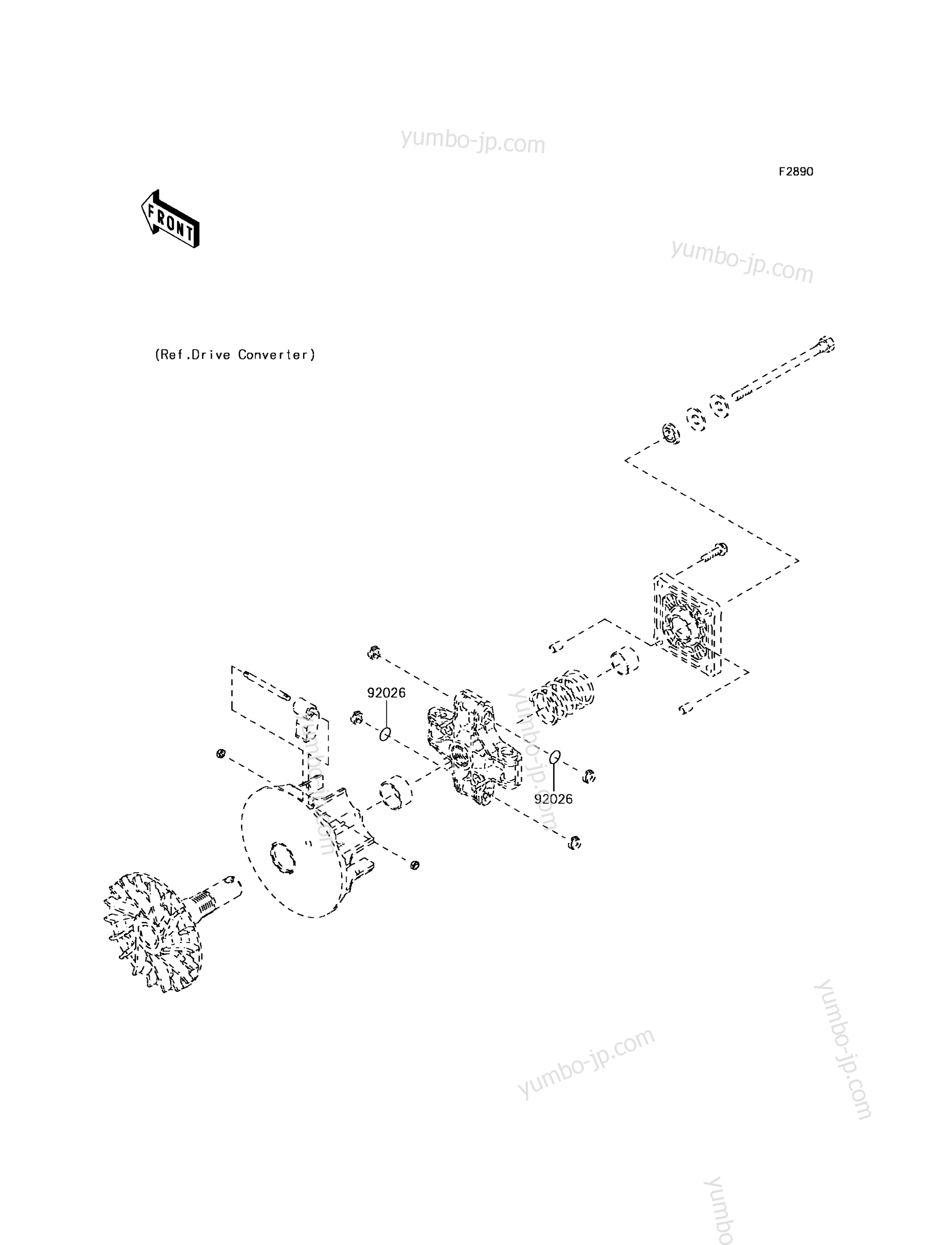 Optional Parts(Engine) для мотовездеходов KAWASAKI MULE SX (KAF400LHS) 2017 г.