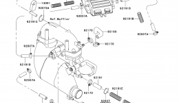 Cooling для гидроцикла KAWASAKI JET SKI ULTRA 130 D.I. (JH1100-B3)2003 г. 